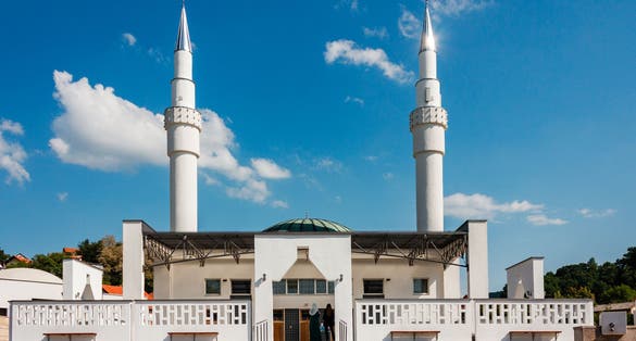 King Abdulah Mosque in Tuzla