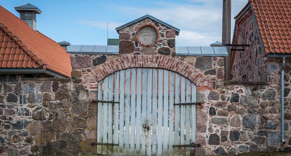 Photo of Distillery and Bull Stable, Olustvere Manor, Estonia.