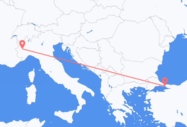 Turin to Istanbul