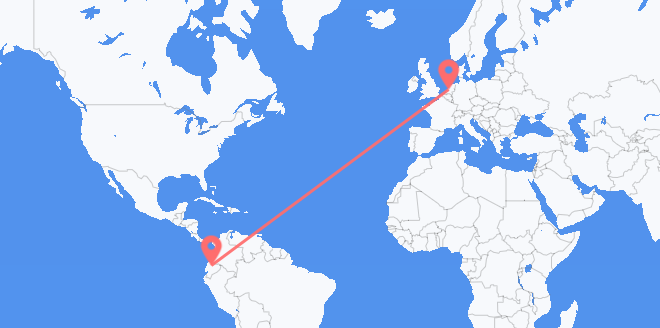 Ecuador a Países Bajos