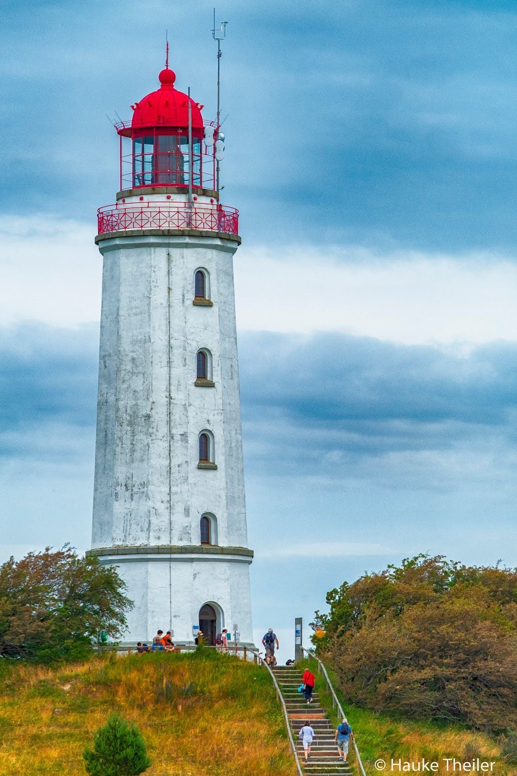 Dornbusch lighthouse, Insel Hiddensee, West-Rügen, Vorpommern-Rügen, Mecklenburg-Vorpommern, Germany