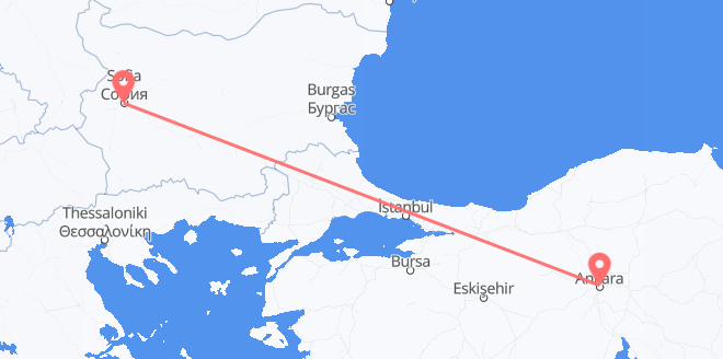 Turkey to Bulgaria