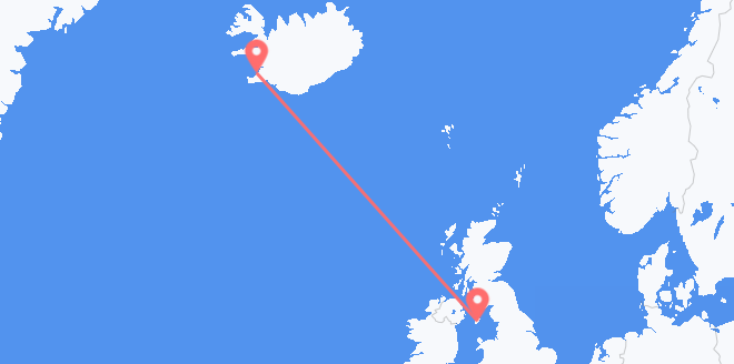 frá Íslandi til Manar