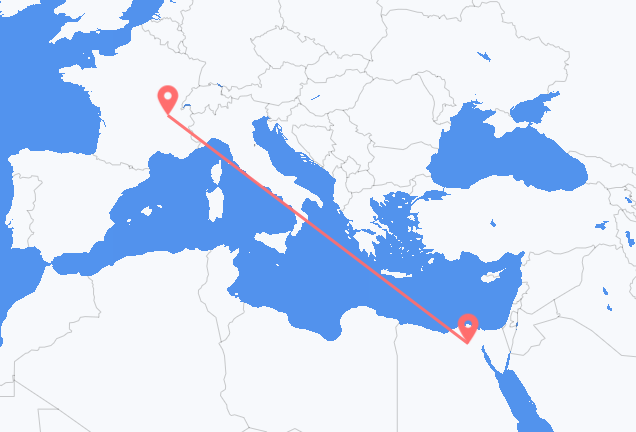 Cheap Flights from Cairo to Lyon – Low Fares & Wide Selection