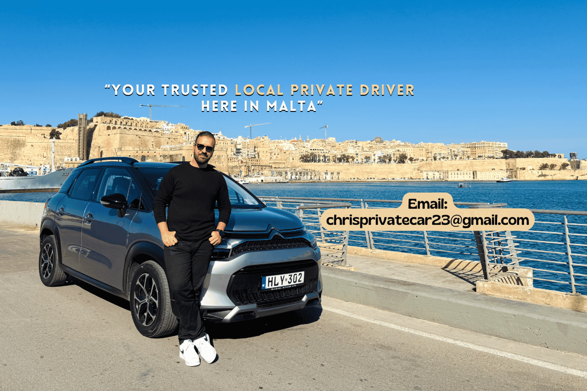 Private Customizable Malta Highlights Tour w/Owner-Driver