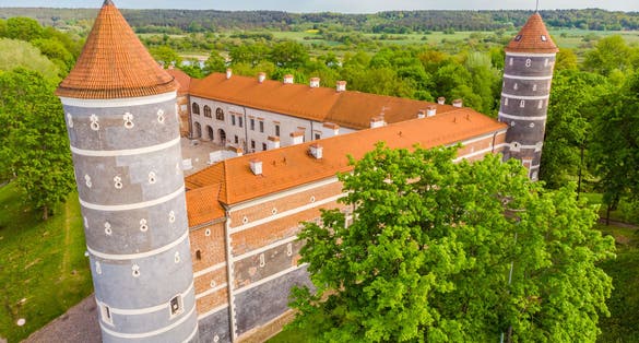 Panemune Castle is a castle on the right bank of the Nemunas river, in Vytenai, Jurbarkas district, Lithuania.