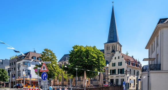 Old city of Moenchengladbach, Germany
