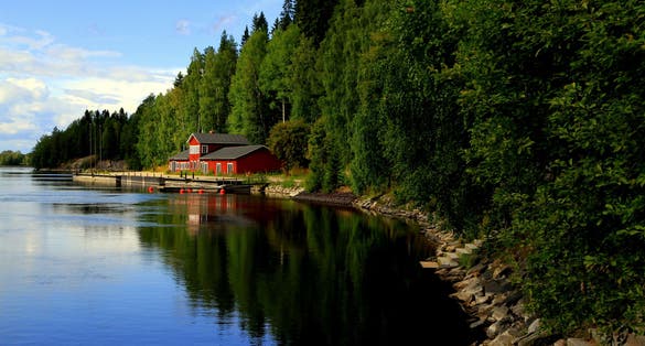 Photo of Scenic view near the town of Kajaani, Kainuu region, Finland