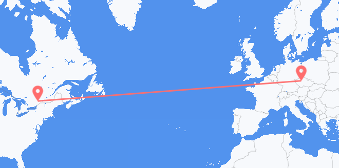 Canada to the Czech Republic