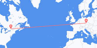 Canada to the Czech Republic