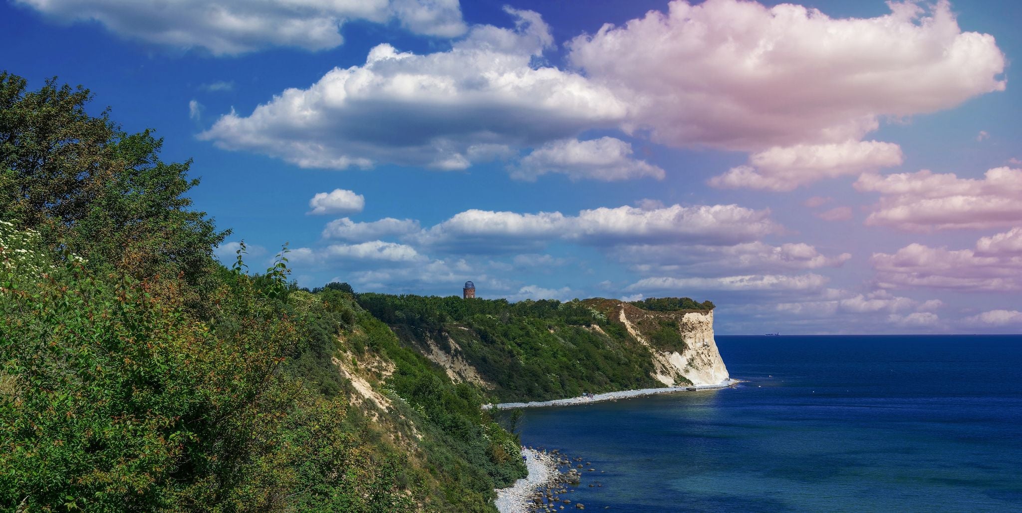 photo of view of Kap Arkona on Rugen,baltic Sea,Mecklenburg-Vorpommern,Germany.