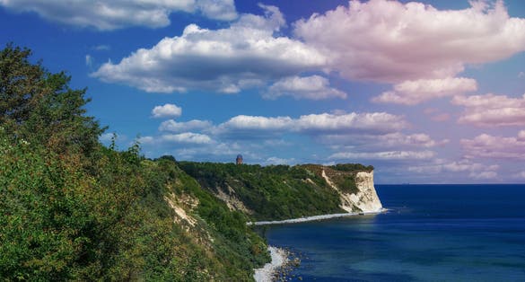 photo of view of Kap Arkona on Rugen,baltic Sea,Mecklenburg-Vorpommern,Germany.