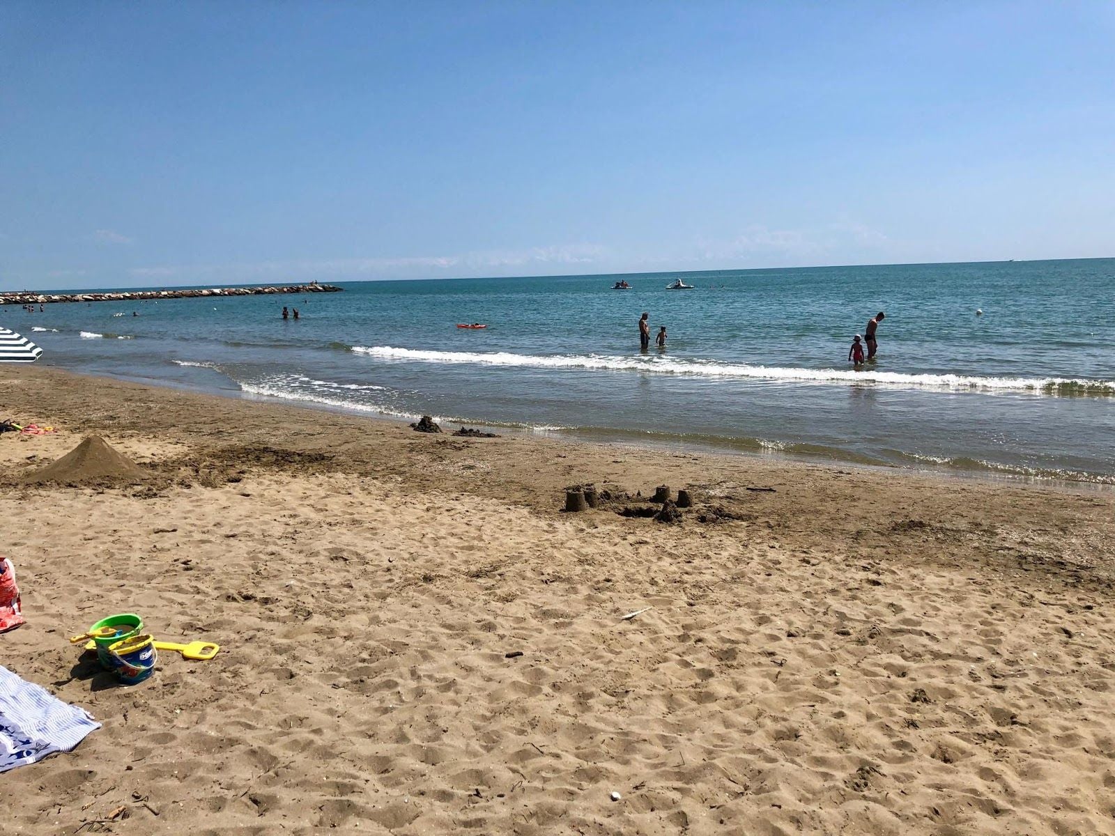 Spiaggia di Eraclea Mare, Eraclea, Venezia, Veneto, Italy