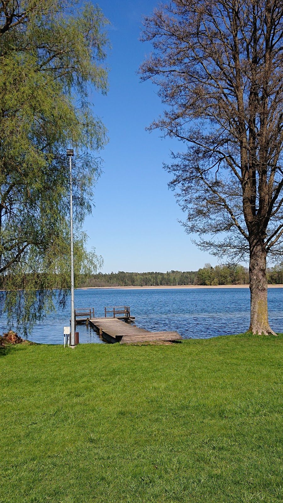 Alausas Lake Beach, Sudeikiai eldership, Utenos rajono savivaldybė, Utena County, Lithuania