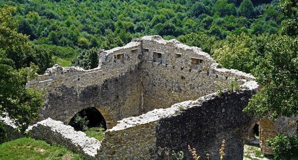 Photo of Ruins of Brekov Castle, Slovakia.