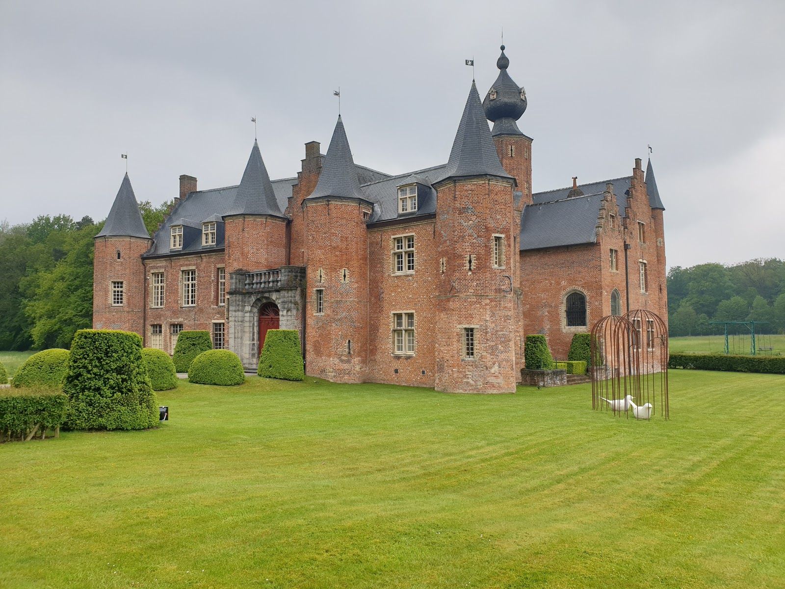 Rumbeke Castle, Rumbeke, Roeselare, West Flanders, Flanders, Belgium