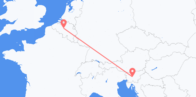 Belgien in Slowenien