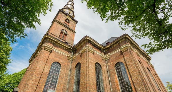Photo of Vor Frelsers Kirke (Church of Our Savior), Copenhagen, Denmark.