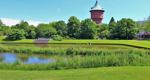Photo of park in cuxhaven , Germany.