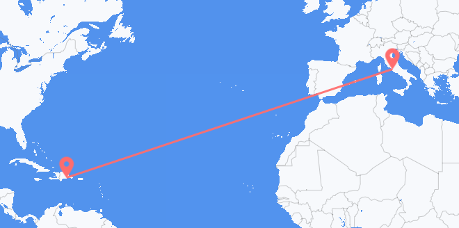 la República Dominicana a Italia