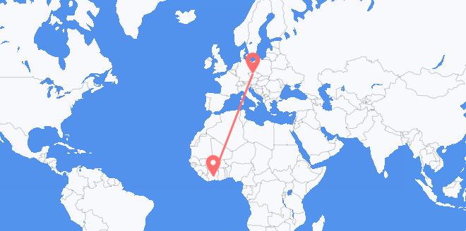 Côte d’Ivoire pour Tchéquie