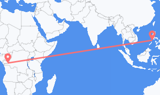 Brazzaville to Busuanga, Palawan