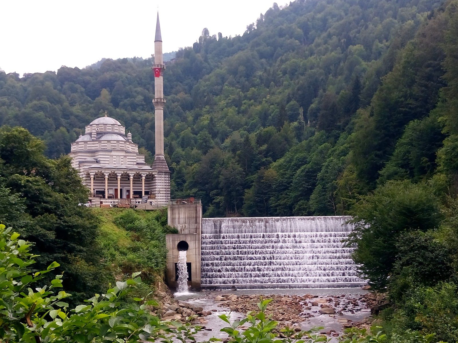 Akyamac Falls Nature Park, Hemşin, Rize, Black Sea Region, Turkey