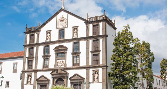 church inFunchal (in Portuguese Igreja do Colégio de Praça do Município de Funchal) Madeira island Portugal