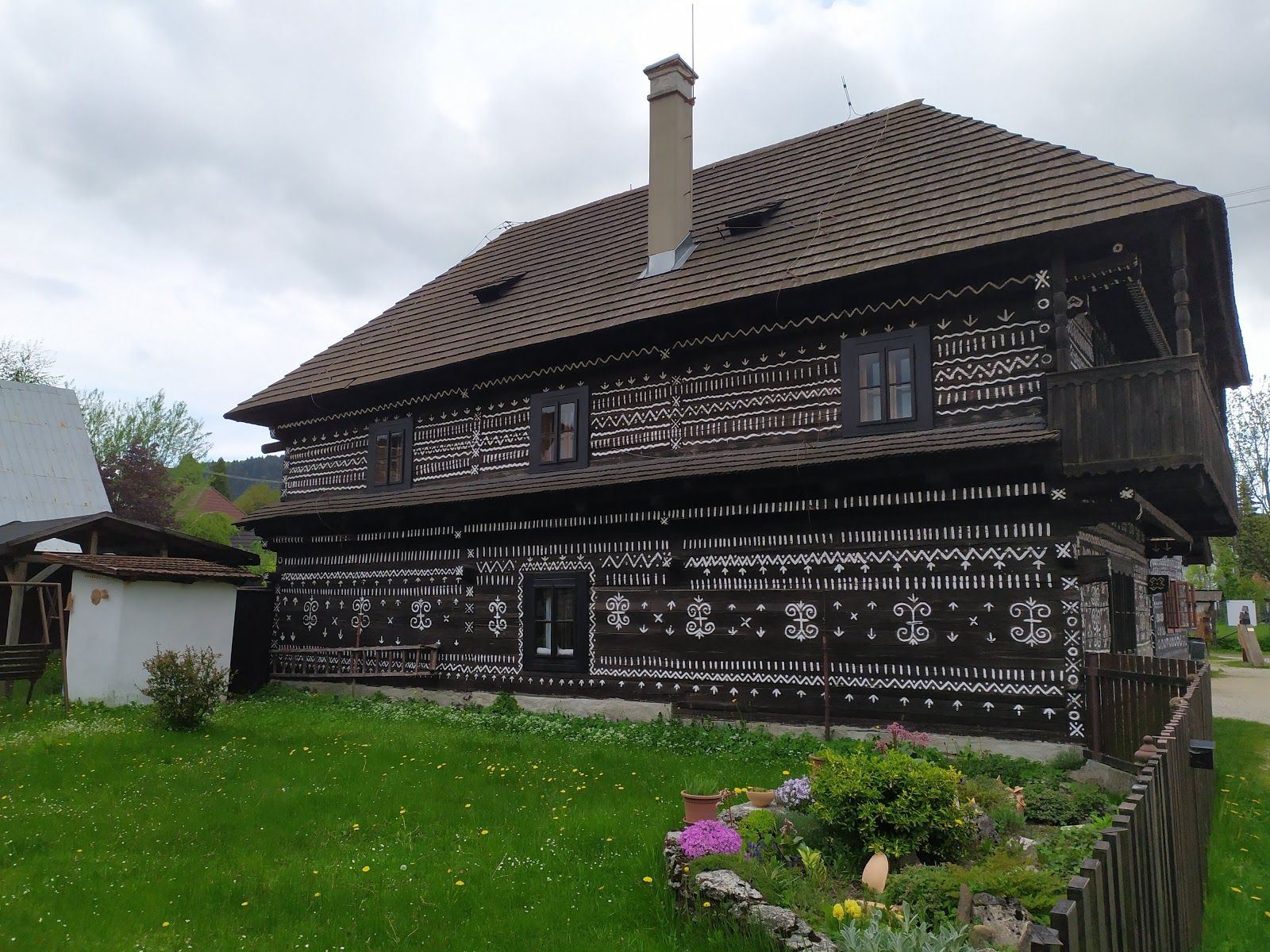 Múzeum Radenov dom, Čičmany, District of Žilina, Region of Žilina, Central Slovakia, Slovakia