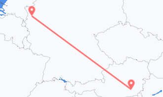 Train tickets from Graz to Krefeld
