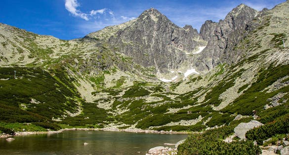 Photo of Lomnický štít t in summer time - Vysoké Tatry ,Slovakia .