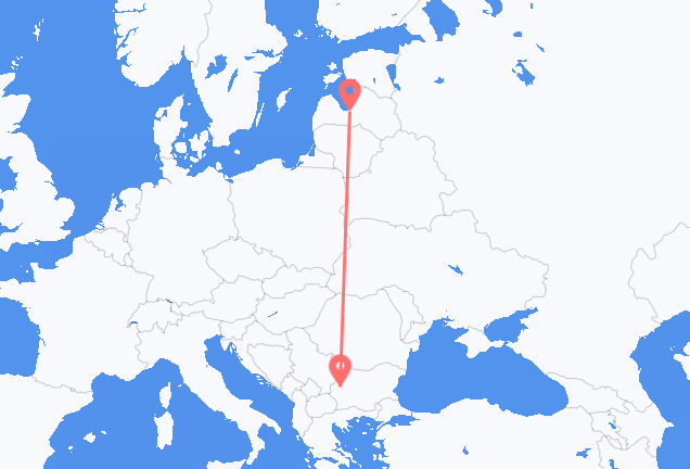 Riga to Sofia