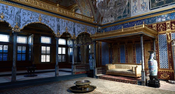 inside Topkapı Palace