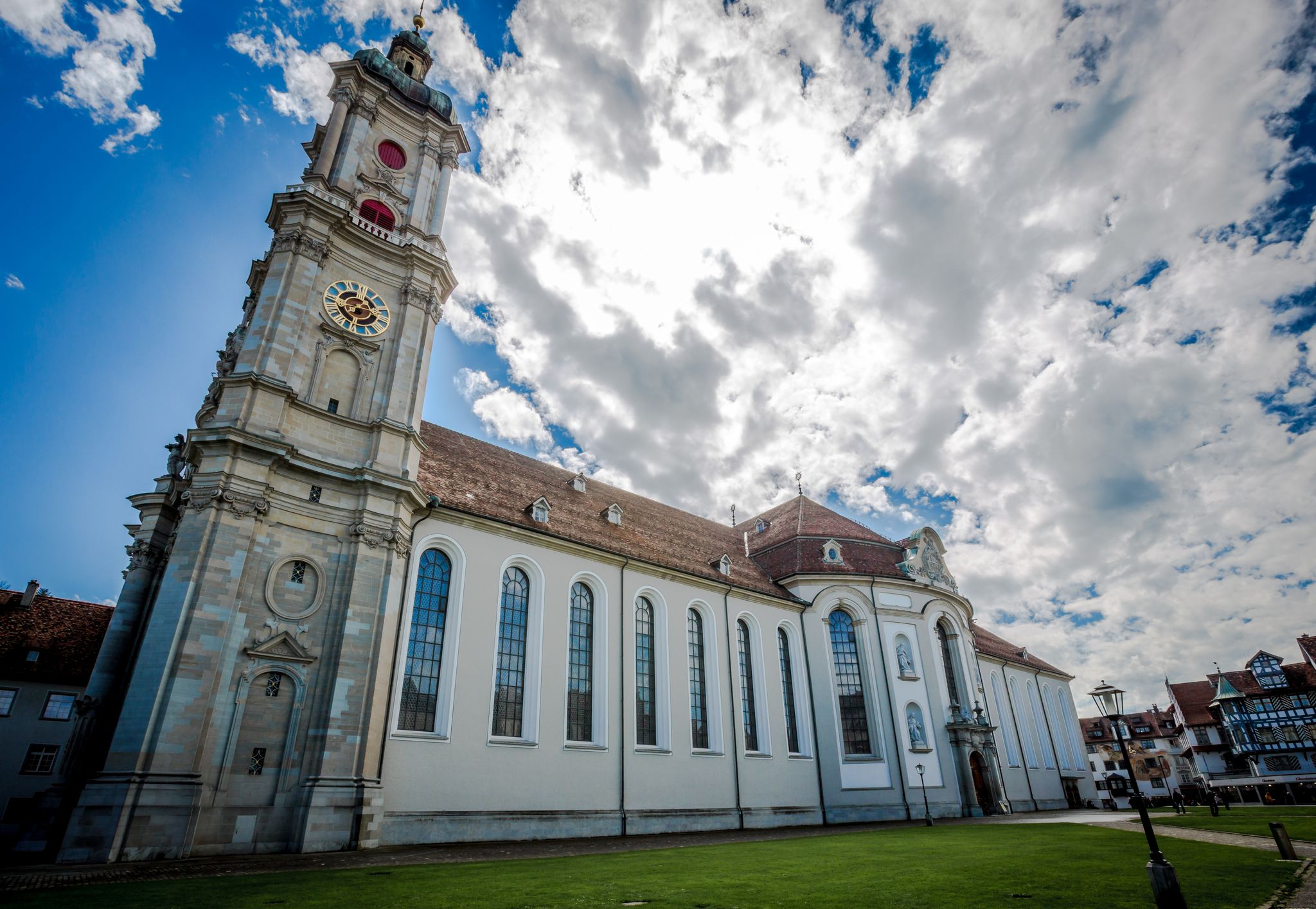 photo of Abbey of Saint Gall from beside in St. Gallen, Switzerland.