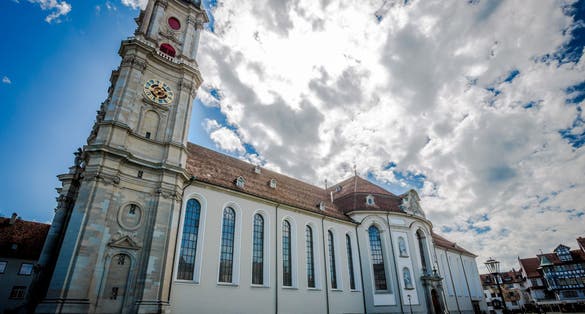 photo of Abbey of Saint Gall from beside in St. Gallen, Switzerland.