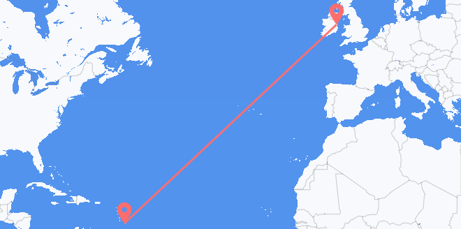 巴巴多斯 目的地 爱尔兰