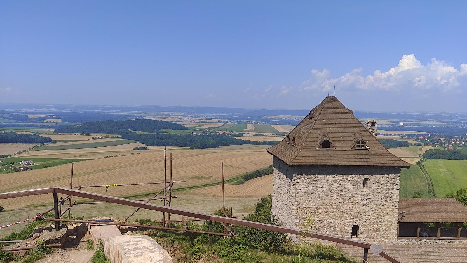 Ruin of castle Starý Jičín, Starý Jičín, okres Nový Jičín, Moravskoslezský kraj, Moravia-Silesia, Czechia