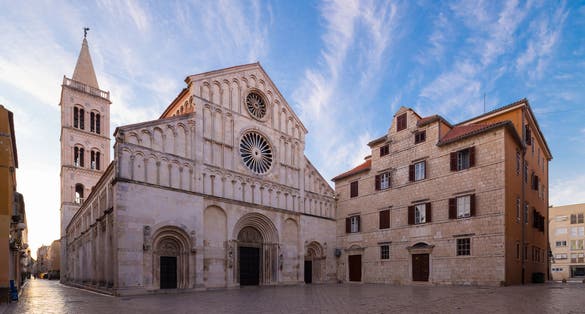 Photo of Saint Anastasia Cathedral, (Katedrala Sv. Stosije), Zadar, Croatia.