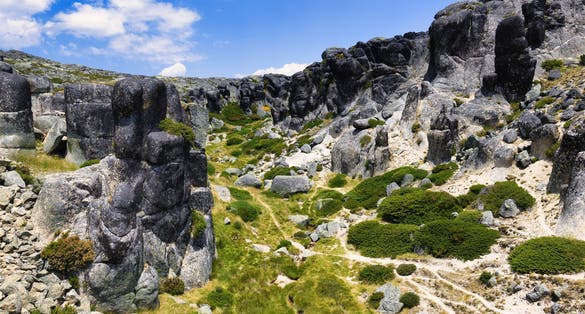 Rock formation, Geosite Covao do Boi, Serra da Estrela,Covilha, Portugal