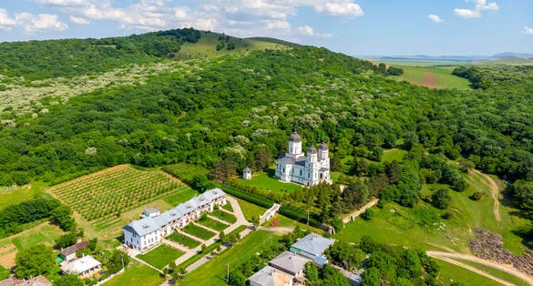 Photo of Celic Dere Monastery from Tulcea County Telita village,Frecăței,Romania.