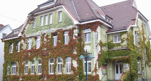 Photo of Town hall in Brunsbüttel,Germany.