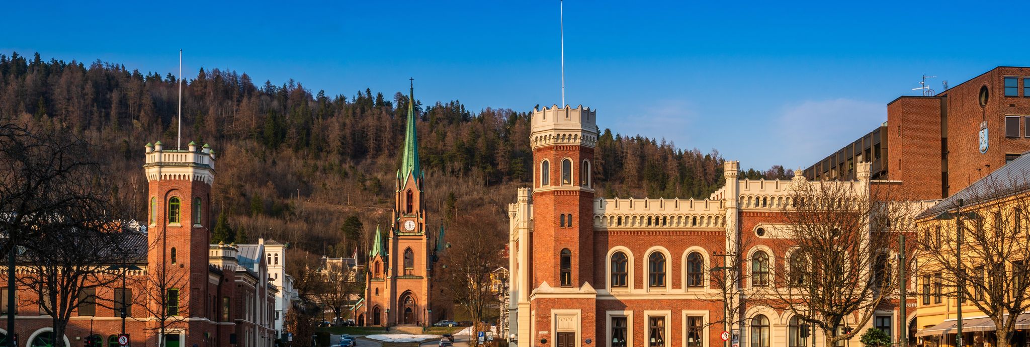 Drammen Norway Scandinavia city Europe