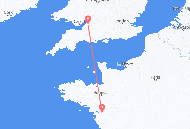 Nantes to Bristol