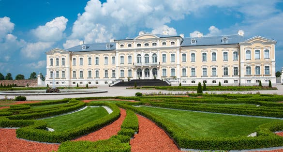 photo of rundāle palace museum,Latvia.