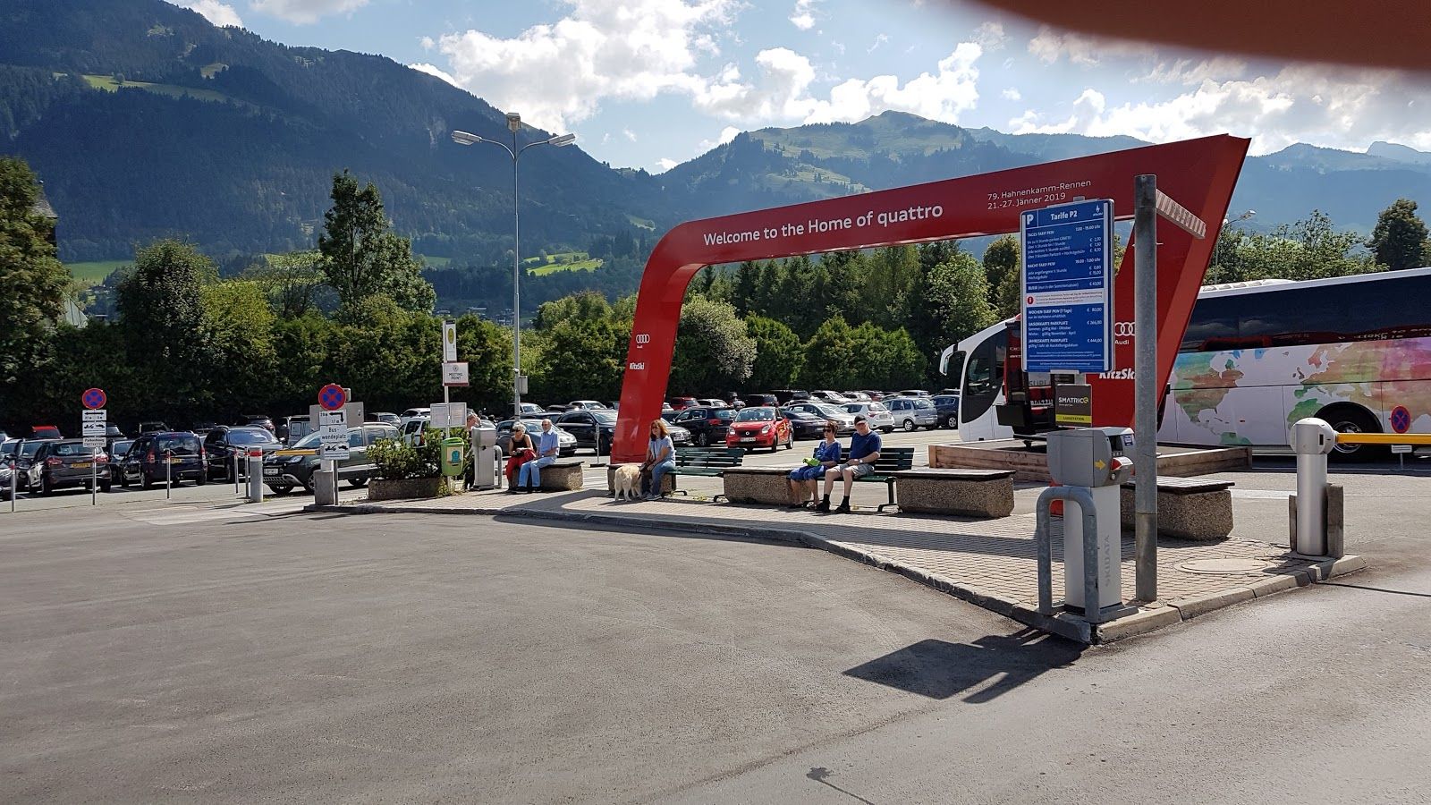 KitzSki Hahnenkammbahn, Stadt Kitzbühel, Bezirk Kitzbühel, Tyrol, Austria