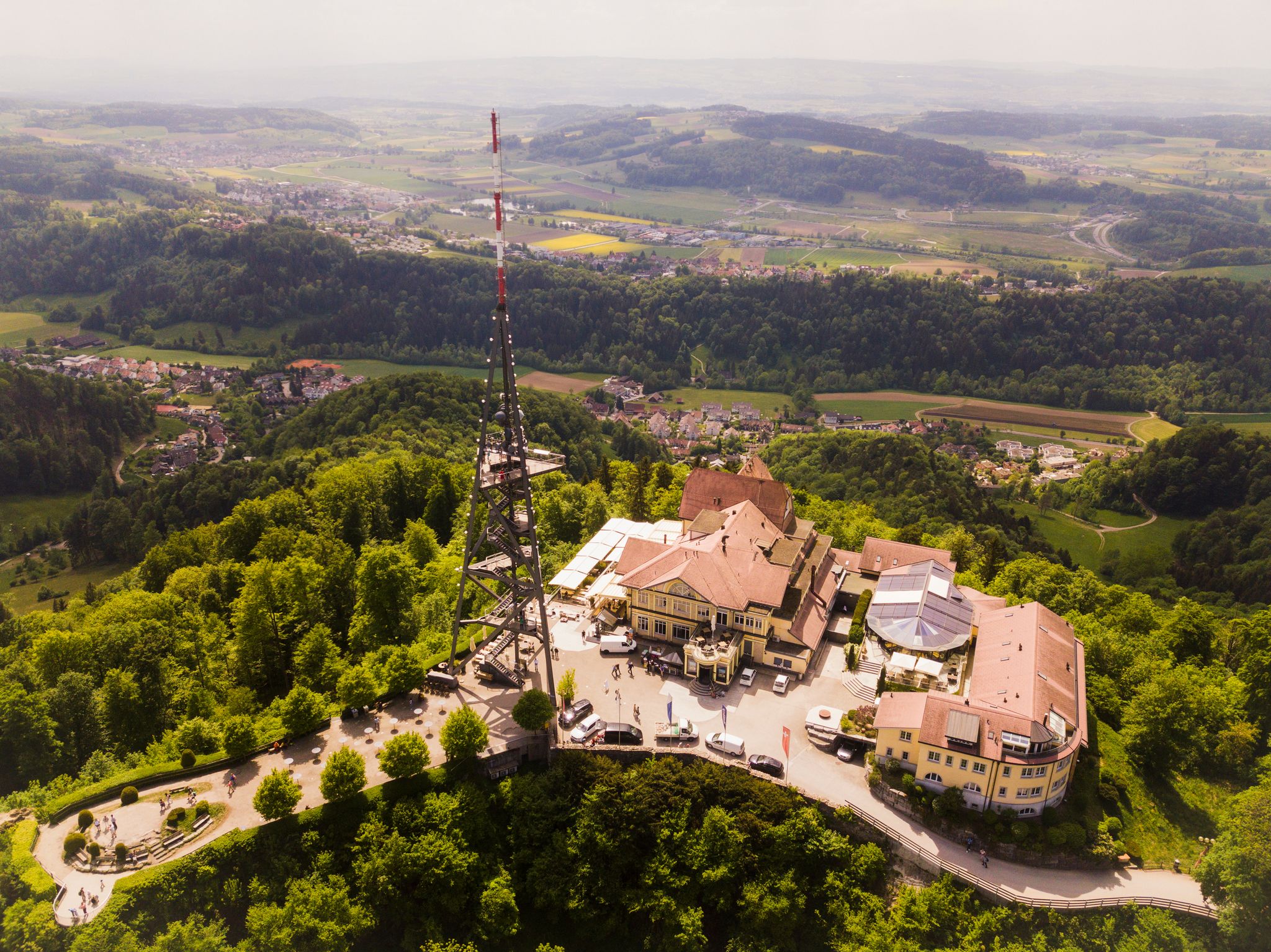 photo of Uetliberg mountain in Zurich, Switzerland.