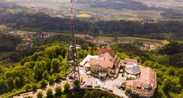 photo of Uetliberg mountain in Zurich, Switzerland.