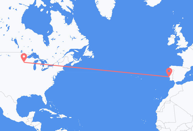 明尼阿波利斯 到里斯本