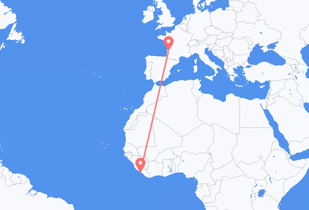 モンロビア ボルドーへ