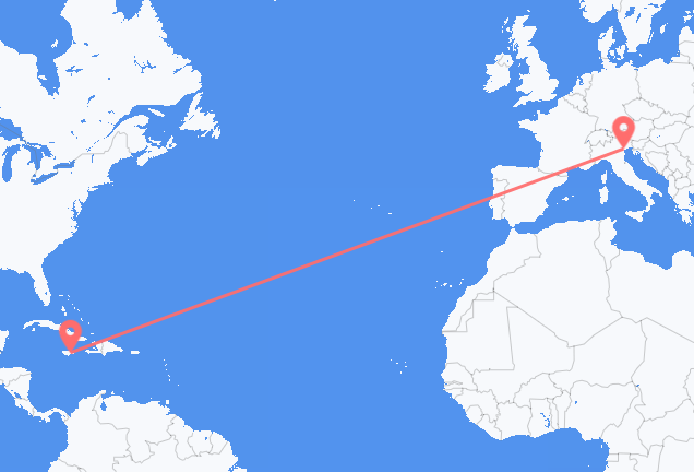 金斯顿 到威尼斯